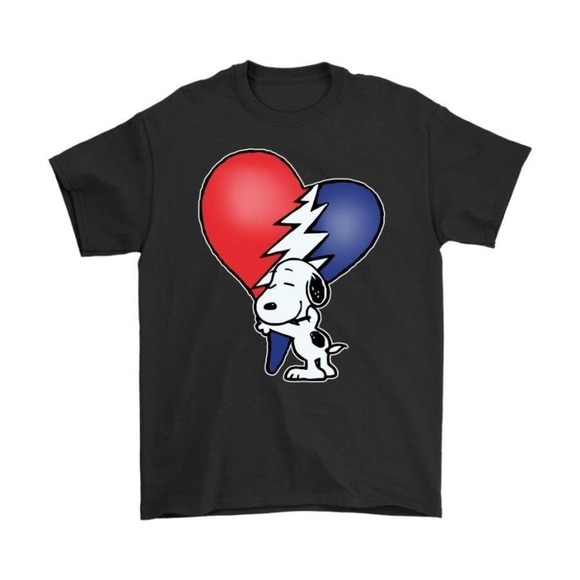 Gildan Other - Snoopy Grateful Dead I Love Grateful Dead Unisex Tshirt